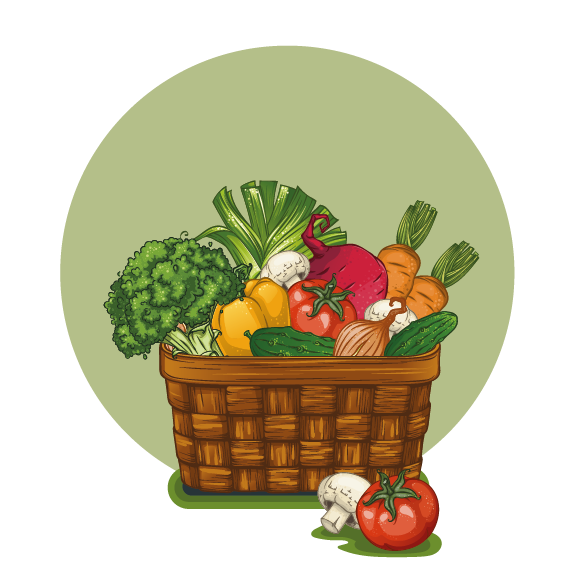 Illustration panier solo
