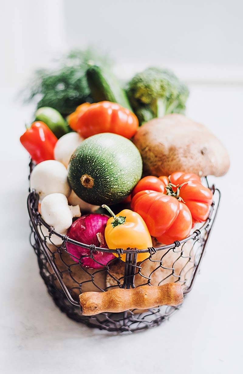 Panier de fruits et légumes Locavore